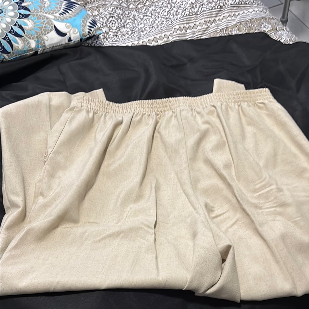 Cream Pants - Picture 3 of 3